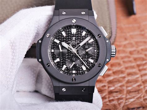 hublot replica wrist band big bang|Hublot big bang all black.